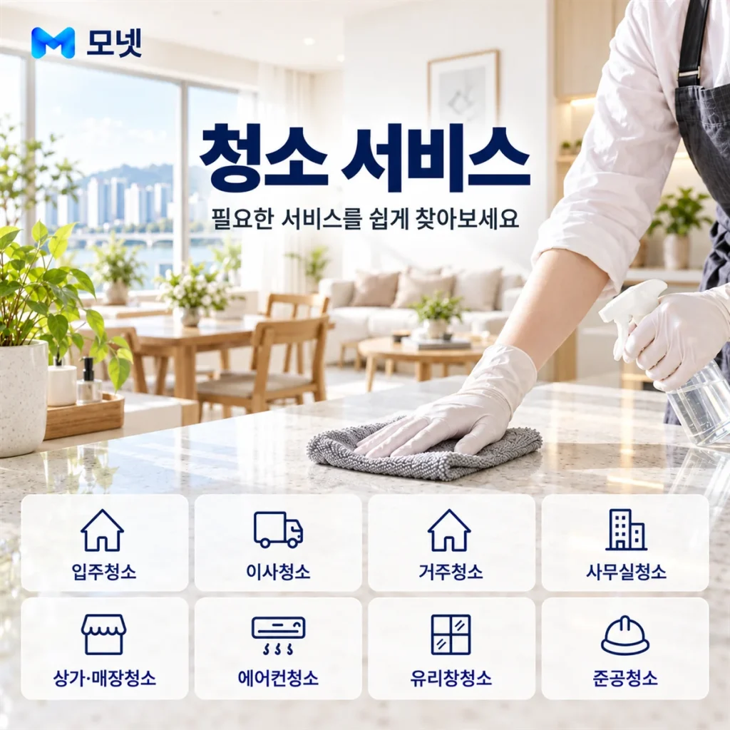 청소 서비스 안내