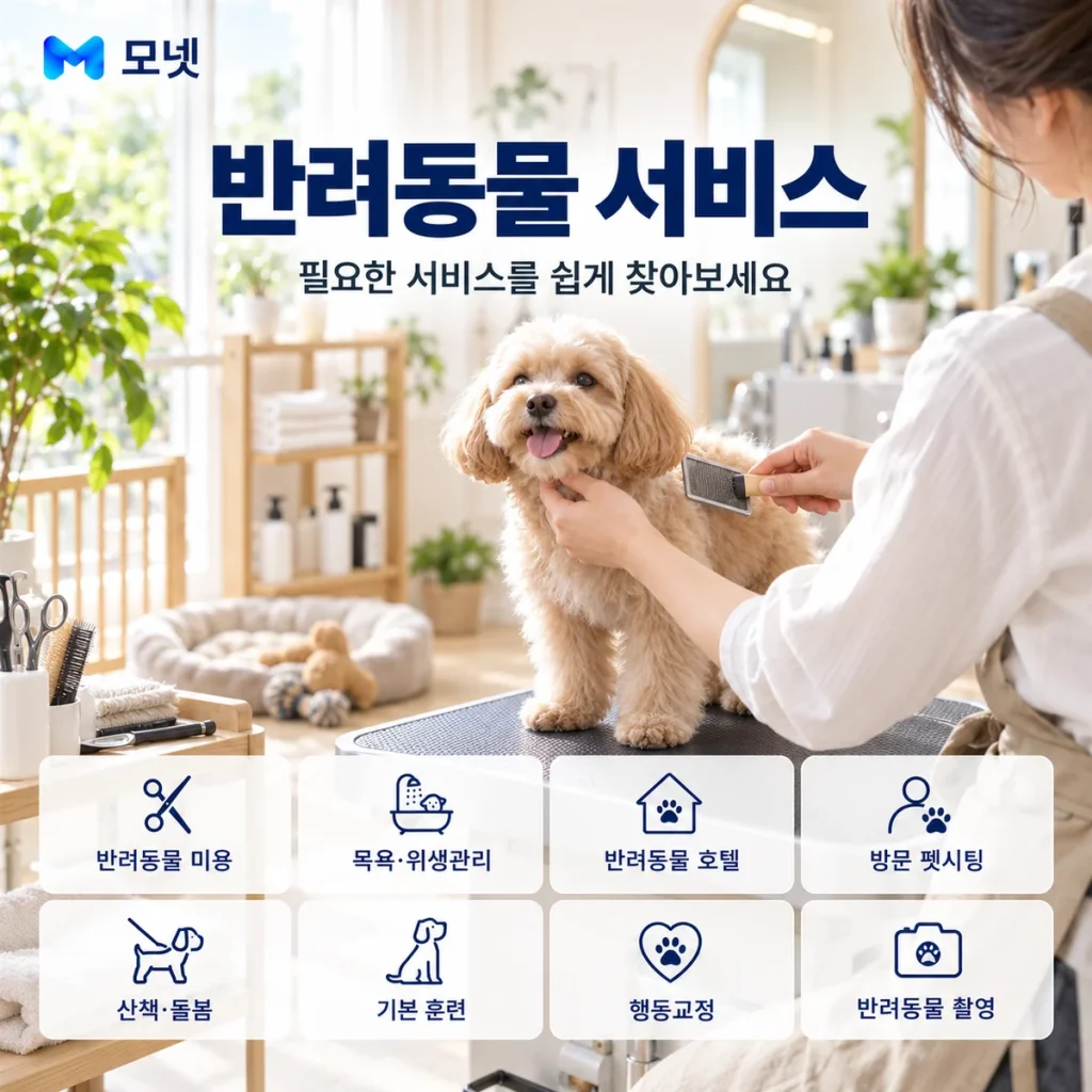 반려동물 서비스 안내